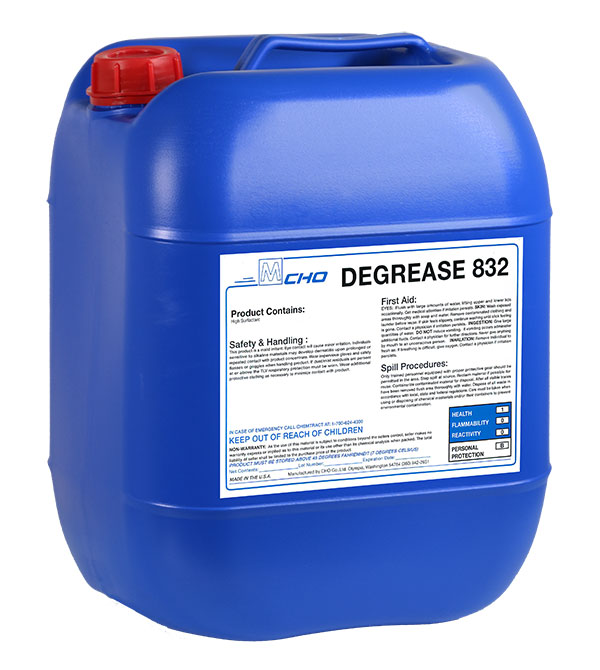 DEGREASE 832 น้ำยาล้างคราบน้ำมัน