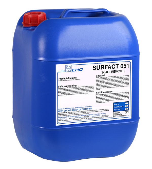 SURFACT 651 เคมีล้างตะกรันในโรงงานอุตสาหกรรม